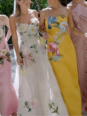 Leo Lin | Dresses | Leo Lin Rayna Crepe Strapless Dress | Poshmark